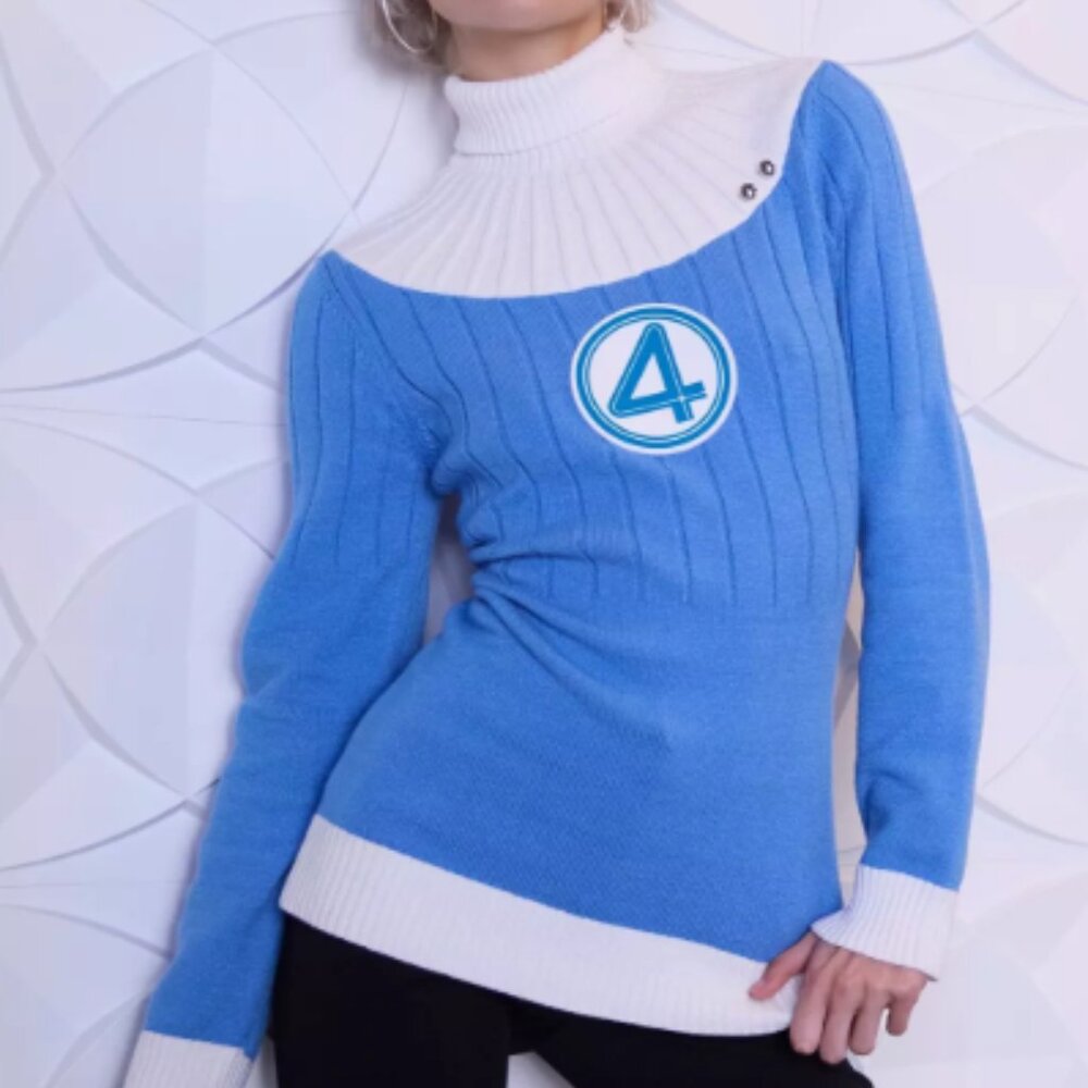 Marvel‎ The Fantastic Four: First Steps Sue Storm Uniform Sweater